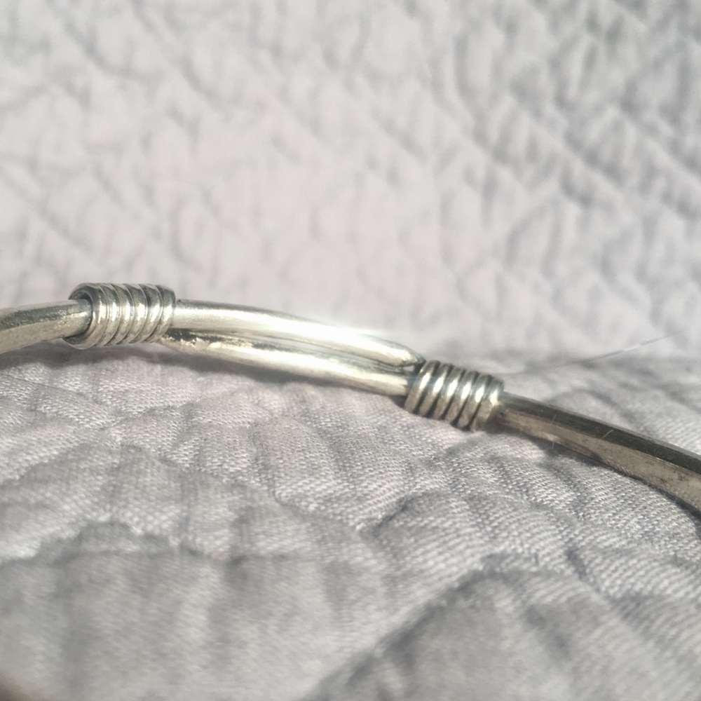 Silver Bangle - Picture 2 of 3